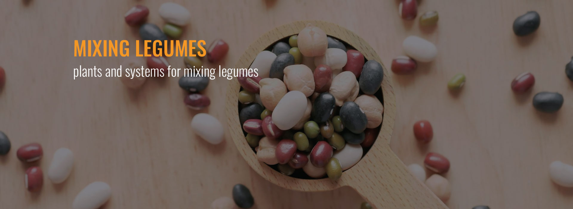 Mixing legumes